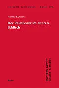E-Book (pdf) Der Relativsatz im älteren Jiddisch von Henrike Kühnert