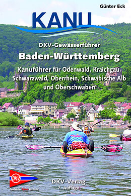 Kartonierter Einband DKV-Gewässerführer Baden-Württemberg von Günter Eck