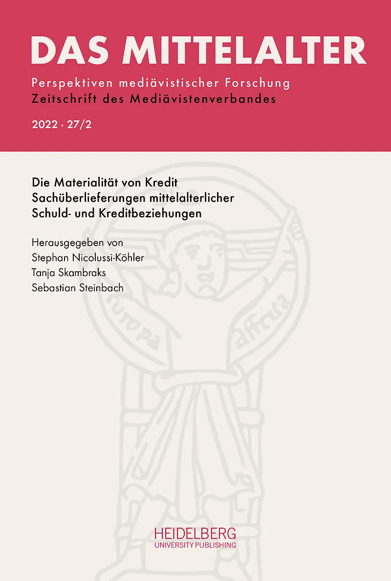 Das Mittelalter. Perspektiven mediävistischer Forschung : Zeitschrift... / 2022, Band 27, Heft 2