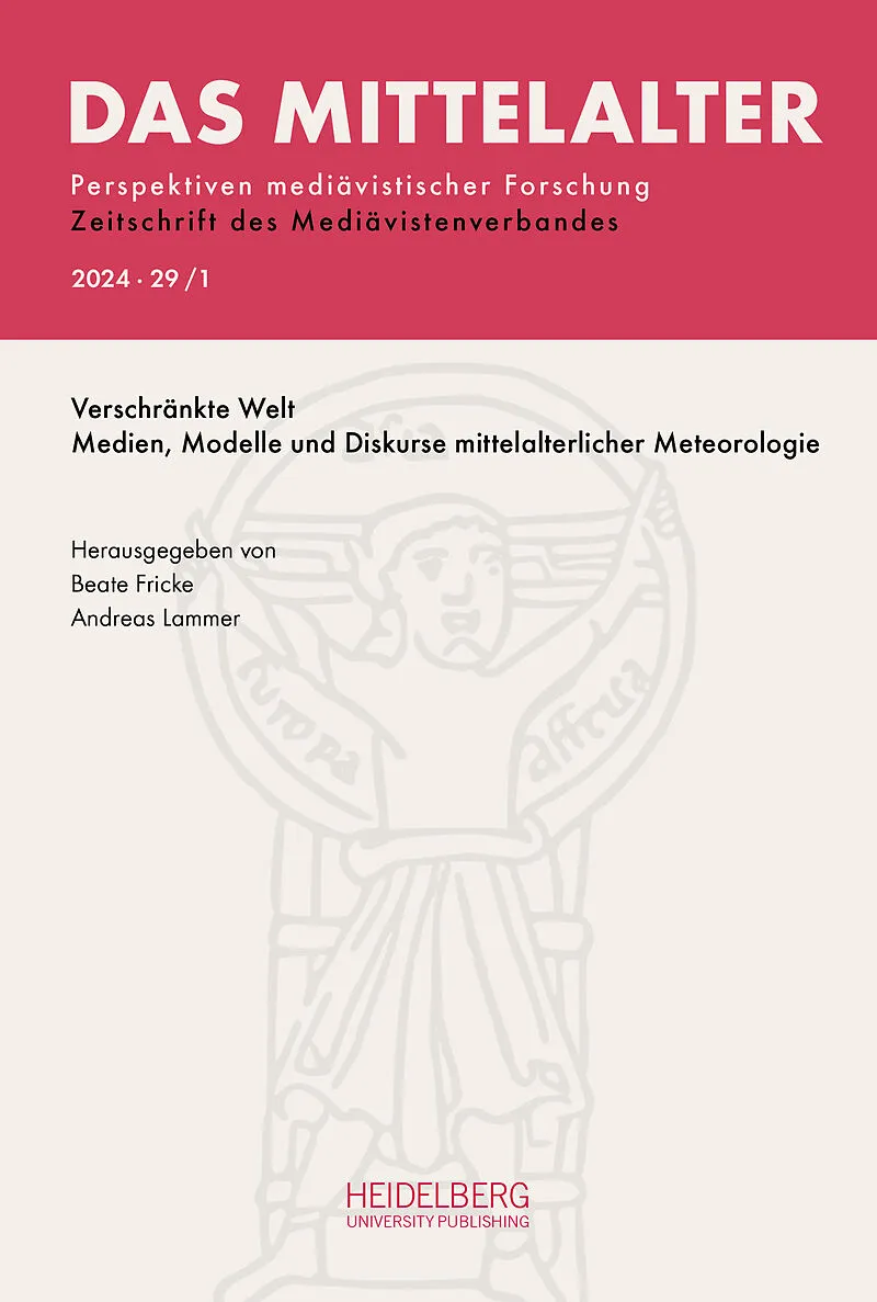 Das Mittelalter. Perspektiven mediävistischer Forschung : Zeitschrift... / 2024, Band 29, Heft 1