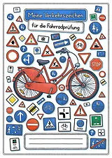 Geheftet Meine Verkehrszeichen für die Fahrradprüfung- mit den neuen Verkehrszeichen von Helga Momm