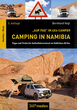 Kartonierter Einband Camping in Namibia von Bernhard Vogt