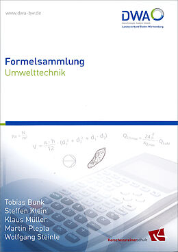 Spiralbindung Formelsammlung Umwelttechnik von Klaus Müller, Martin Plepla, Wolfgang Steinle