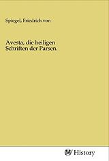 Kartonierter Einband Avesta, die heiligen Schriften der Parsen. von 