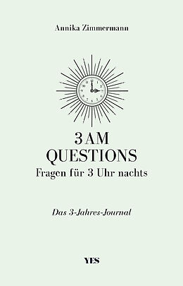 Fester Einband 3 AM Questions  Fragen für 3 Uhr nachts von Annika Zimmermann