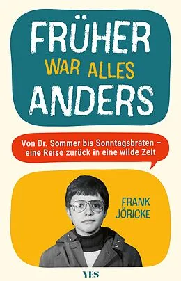 E-Book (epub) Früher war alles anders von Frank Jöricke