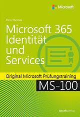 E-Book (pdf) Microsoft 365 Identität und Services von Orin Thomas