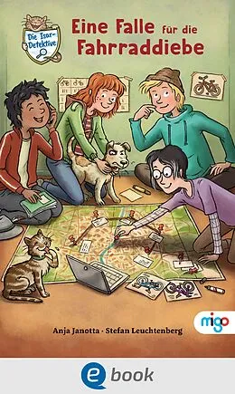 E-Book (epub) Die Isar-Detektive 3. Eine Falle für die Fahrraddiebe von Anja Janotta