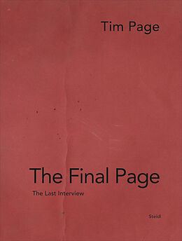 Livre Relié The Final Page de Tim Page