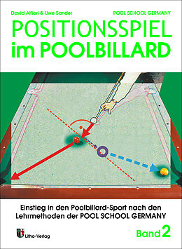 Kartonierter Einband Trainingsmethoden der Pool School Germany / Positionsspiel im Poolbillard von David Alfieri, Uwe Sander