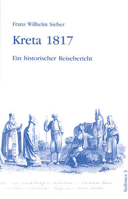 Kartonierter Einband Kreta 1817 von Franz W Sieber