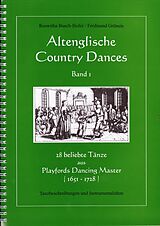 Spiralbindung Altenglische Country Dances / Altenglische Country Dances Band 1 Buch + CD von Roswitha Busch-Hofer, Ferdinand Grüneis