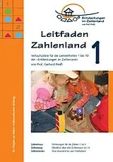 Kartonierter Einband Leitfaden Zahlenland 1 von Gerhard Preiss