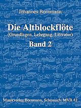 Johannes Bornmann Notenblätter Die Altblockflöte Band 2