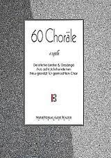  Notenblätter 60 Choräle