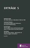 E-Book (epub) Erträge von Matthias Bath, Hartmuth Becker, David Engels