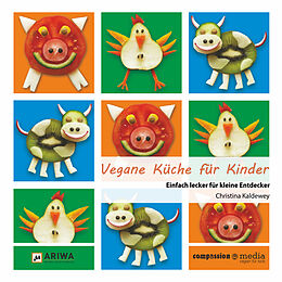 Kartonierter Einband Vegane Küche für Kinder von Christina Kaldewey