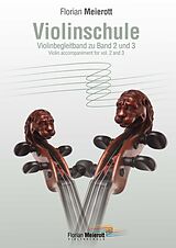 Florian Meierott Notenblätter Violinschule Violinbegleitband zu Band 2 und 3
