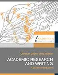 E-Book (epub) Academic research and writing von Christian Decker, Rita Werner