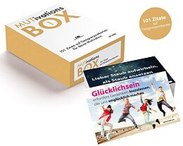 MUTivationsbox - 101 Zitate auf Designerpostkarten für deine Motivation ...