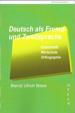 Kartonierter Einband Deutsch als Fremd- und Zweitsprache von Bernd Ulrich Biere