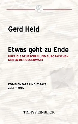 E-Book (epub) Etwas geht zu Ende von Gerd Held