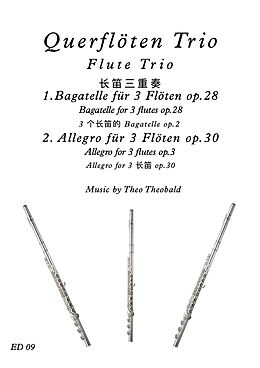 Theo Theobald Notenblätter Querflöten Trio