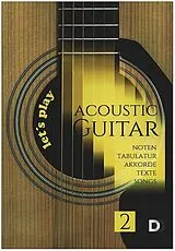  Notenblätter Lets Play Acoustic Guitar Band 2