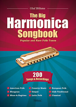 Olaf Böhme Notenblätter The Big Harmonica Songbook (+QR-Codes)