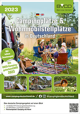 Kartonierter Einband Campingplätze &amp; Wohnmobilstellplätze in Deutschland 2023 von 