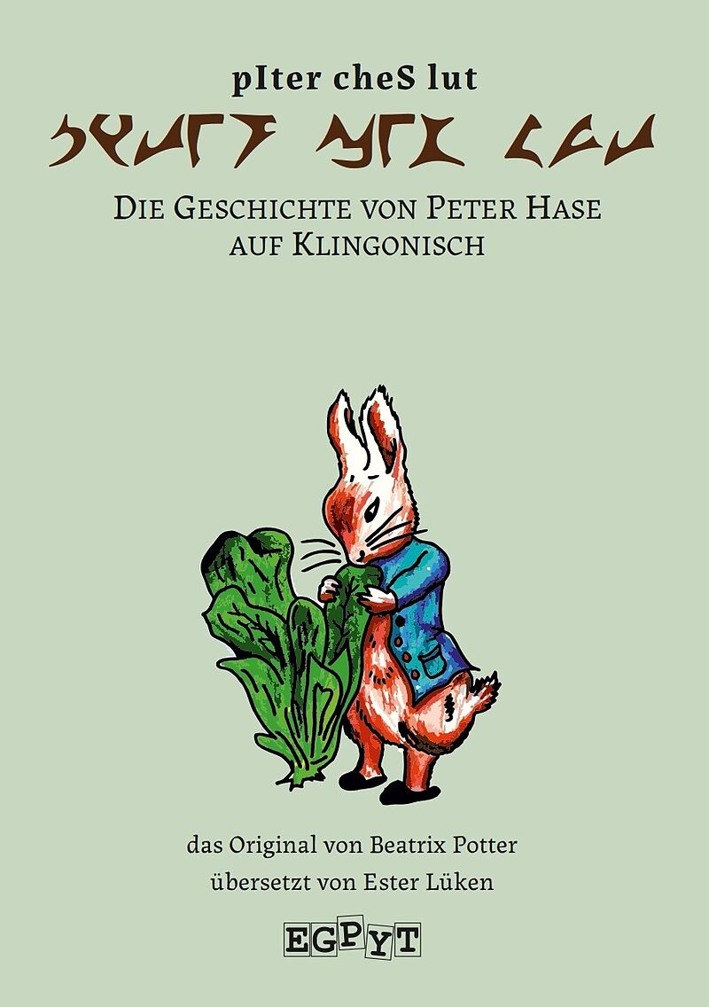 Die Geschichte von Peter Hase auf Klingonisch