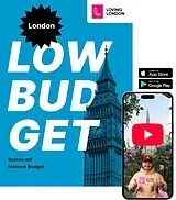 Kartonierter Einband Reiseführer London LOW BUDGET von
