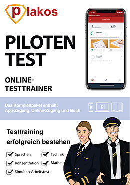 Fester Einband Pilotentest Testtraining Buch von Erdmann Waldemar