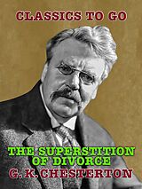 eBook (epub) The Superstitions of Divorce de G. K. Chesterton