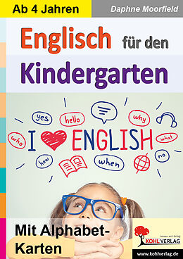 Kartonierter Einband Englisch für den Kindergarten von Daphne Moorfield