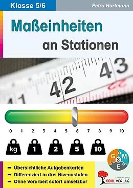 E-Book (pdf) Maßeinheiten an Stationen / Klasse 5-6 von Petra Hartmann