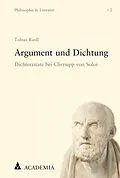 E-Book (pdf) Argument und Dichtung von Tobias Riedl