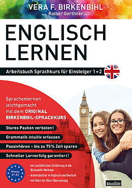 Kartonierter Einband (Kt) Arbeitsbuch zu Englisch lernen Einsteiger 1+2 von Vera F. Birkenbihl, Rainer Gerthner