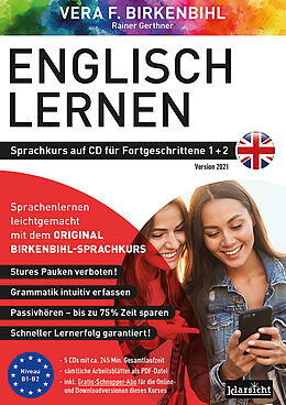 Audio CD (CD/SACD) Englisch lernen für Fortgeschrittene 1+2 (ORIGINAL BIRKENBIHL) von Vera F. Birkenbihl, Rainer Gerthner