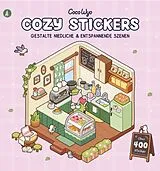 Kartonierter Einband Cozy Stickers von Coco Wyo