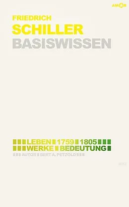 E-Book (epub) Friedrich Schiller  Basiswissen von Bert Alexander Petzold
