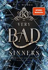 Kartonierter Einband Very Bad Sinners von J. S. Wonda