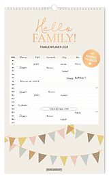 Kalender Familienplaner 2024 Hello Family! von 