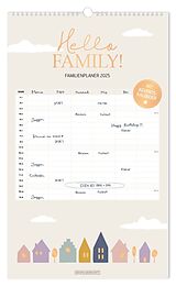 Kalender Familienplaner 2025 Hello Family! von 