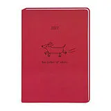 Kalender Terminplaner Lederlook 2027 Rot von 