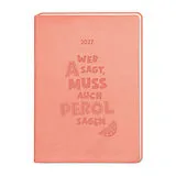 Kalender Terminplaner Lederlook 2027 Peach von 