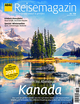 Kartonierter Einband ADAC Reisemagazin mit Titelthema Kanada von 
