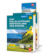 Kartonierter Einband ADAC Stellplatzführer 2024 Deutschland und Europa von 
