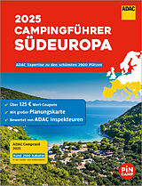 Kartonierter Einband ADAC Campingführer Südeuropa 2025 von 