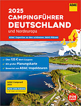 Kartonierter Einband ADAC Campingführer Deutschland/Nordeuropa 2025 von 